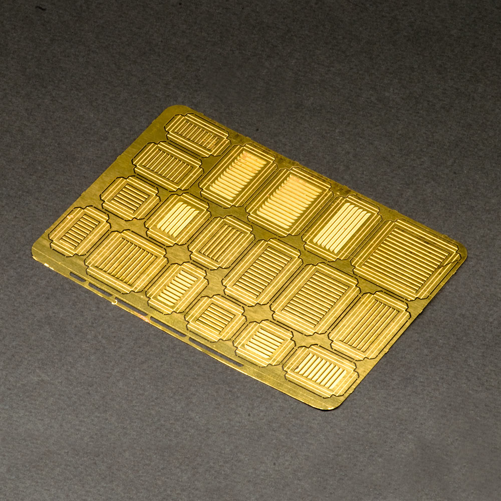 S-121  фототравление  Вентиляционные решетки, размер М  (1:35)