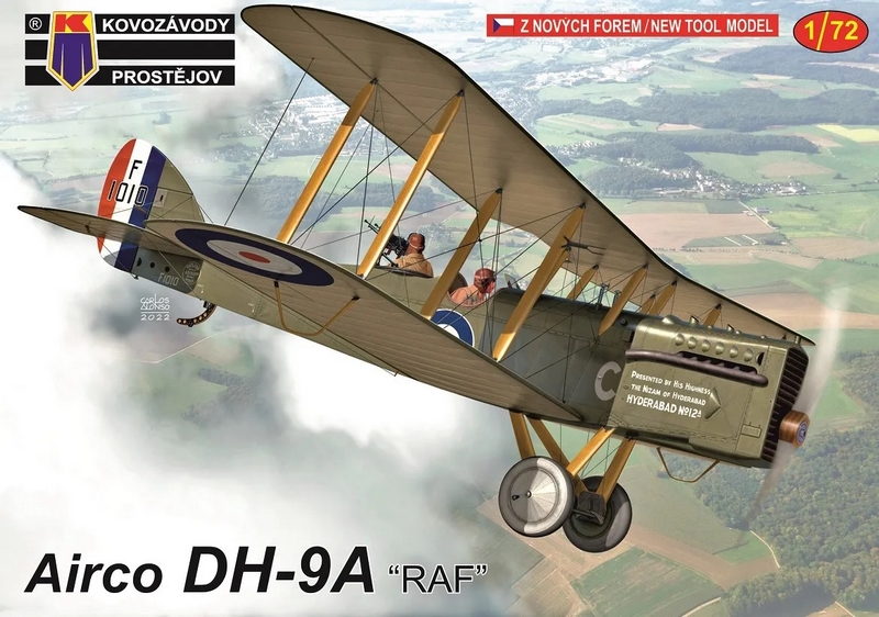 KPM0311  авиация  Airco DH-9A "RAF"  (1:72)