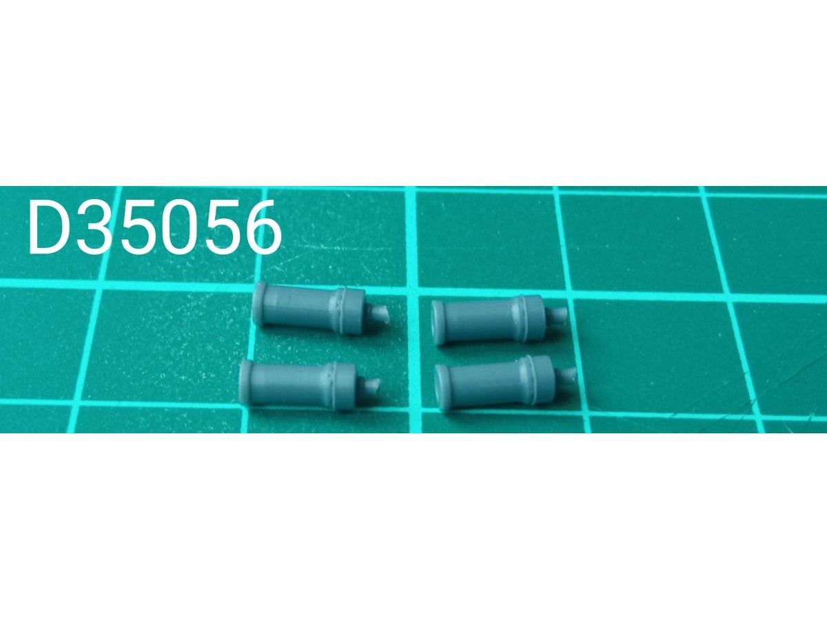 D35056  дополнения из смолы  Система 902А/Б "Туча" (заряженная) (4шт.)  (1:35)