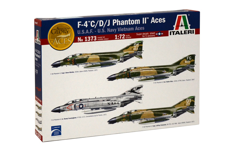 1373  авиация  F-4 C/D/J Phantom II Aces  (1:72)