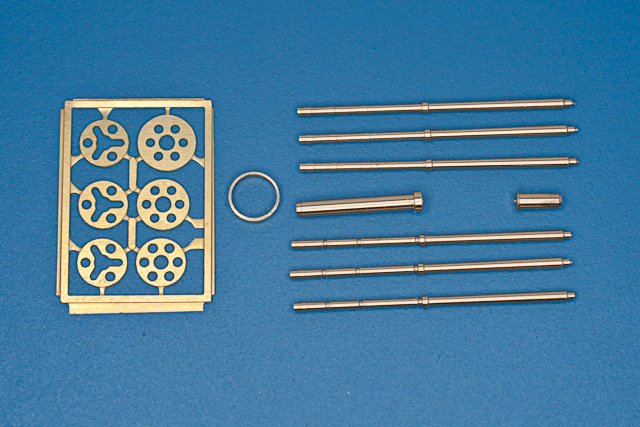 35B123  металлические стволы  7,62mm M134 Minigun  (1:35)