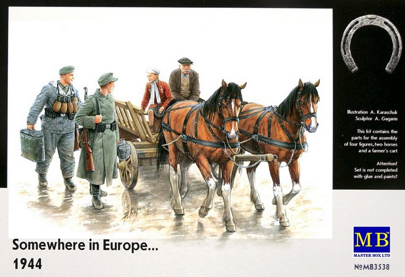 MB3538   фигуры  "Где-то в Европе" 44-45г. (1:35)