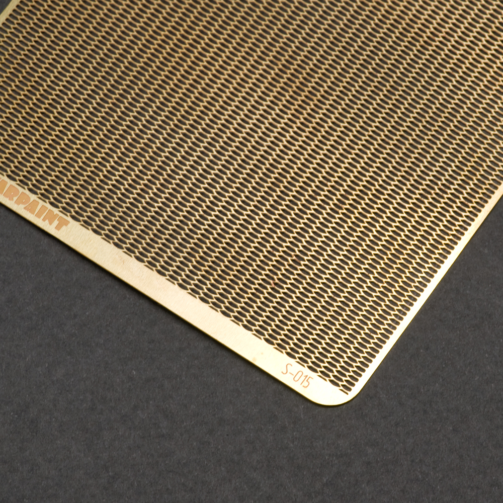 S-015  фототравление  Просечно-вытяжной лист, размер М  (1:35)