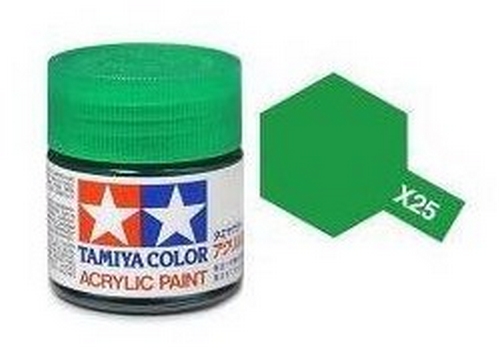 81525  лак-краска прозрачная  Акрил Х-25 Прозрачная Зеленая