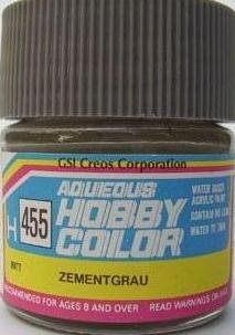 H455  краска  10мл  CEMENT GRAY