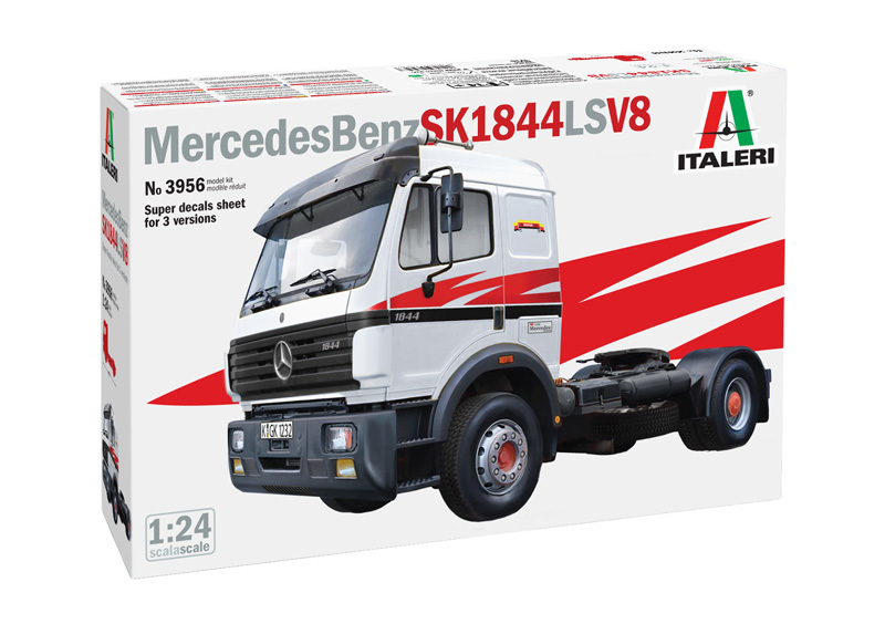 3956  автомобили и мотоциклы  Mercedes Benz SK 1844 LS V8  (1:24)