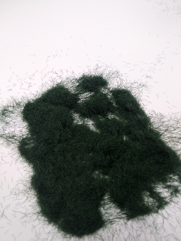 3001  материалы для диорам  Трава статичная. Темно-зеленая. 2мм