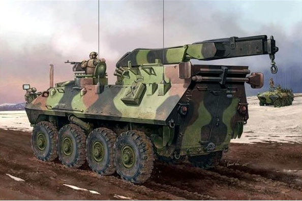 00370  техника и вооружение  БТР LAV-R (1:35)