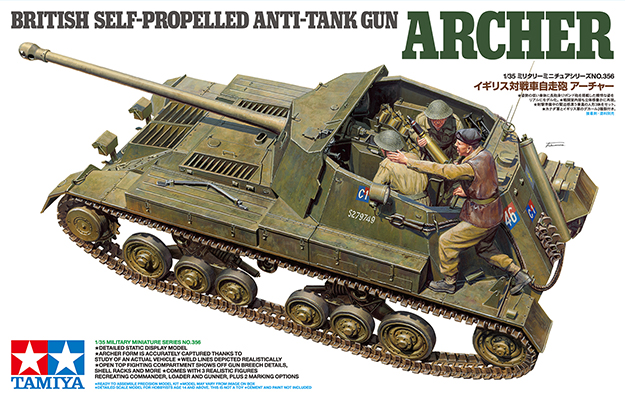35356  техника и вооружение  САУ  British Self-Propelled Anti-Tank Gun Archer  (1:35)