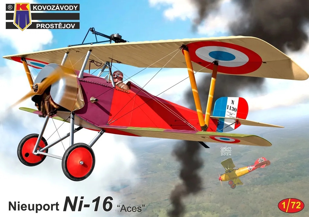 KPM0451  авиация  Nieuport Ni-16 "Aces"  (1:72)