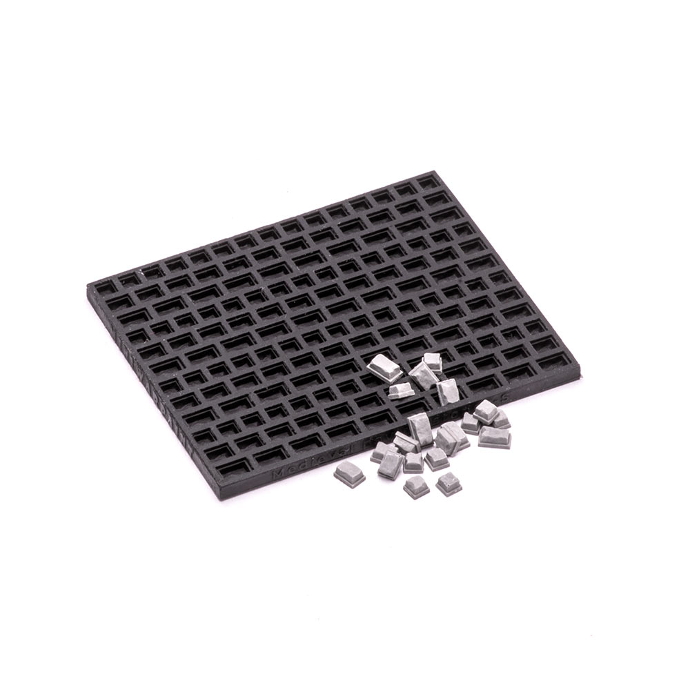 T-102  материалы для диорам  Молд брусчатка, размер S  (1:48)