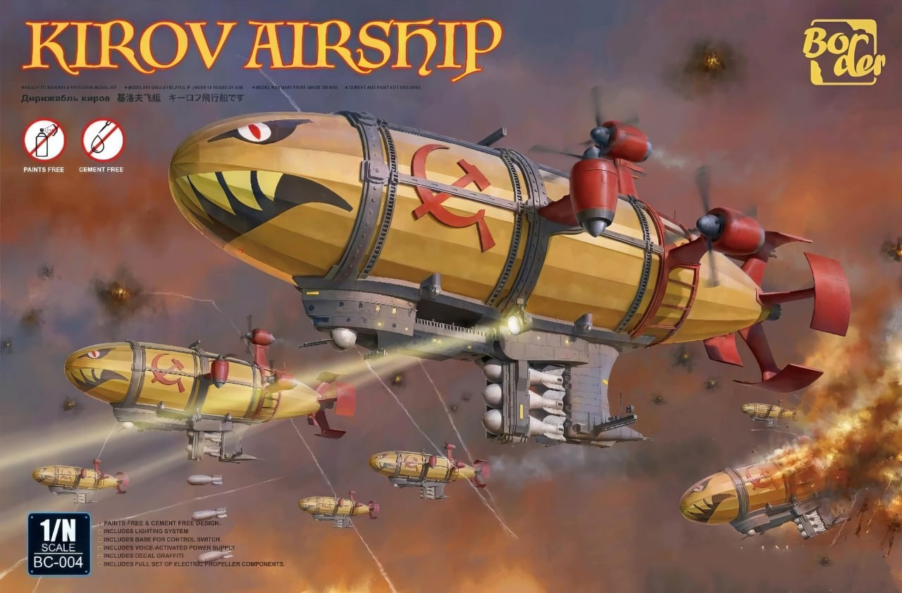 BC-004  авиация  Kirov Airship