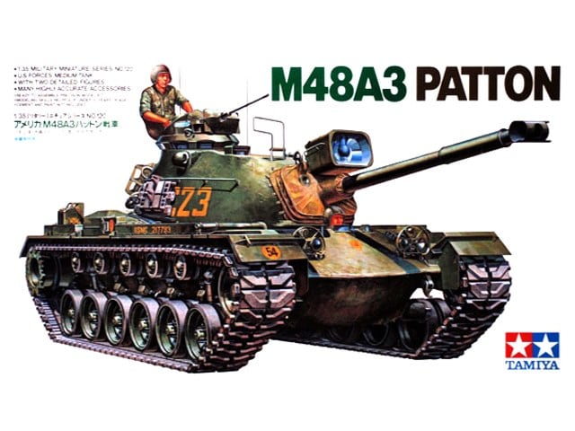 35120  техника и вооружение  M48A3 Patton  (1:35)