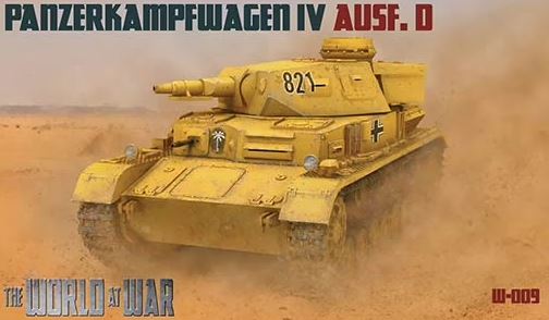 W-009  техника и вооружение  Panzerkampfwagen IV Ausf.D  (1:76)