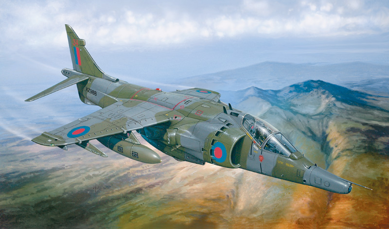 1278  авиация  HARRIER GR.3 "Falkland" (1:72)