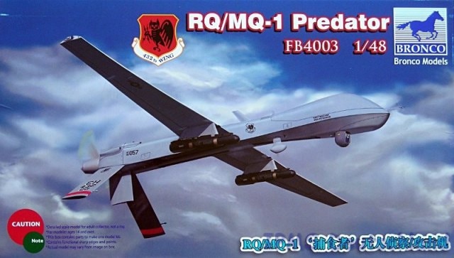 FB4003  авиация  RQ/MQ-1 Predator  (1:48)