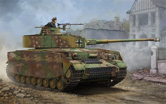 00921  техника и вооружение  German Pz. Kpfw. IV Ausf. J Medium Tank  (1:16)