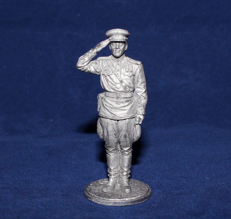 WW2-49  миниатюра  Гвардии капитан Красной Армии, 1943-45 гг. СССР