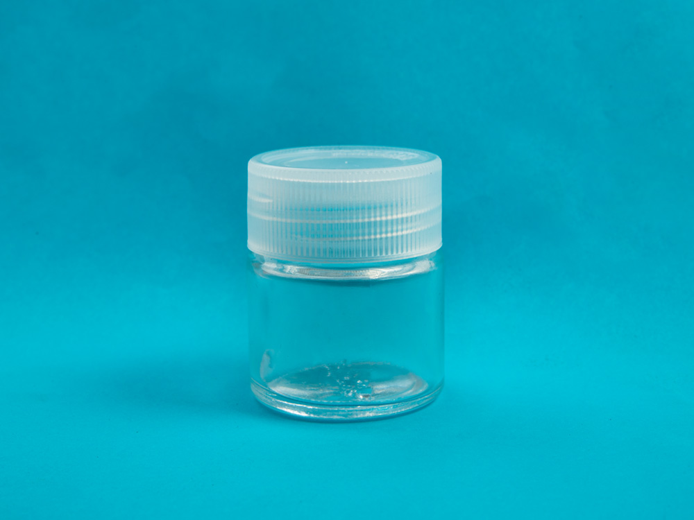 0910  инструменты для работы с краской  Баночка круглая (10 мл) для смешивания и хранения краски