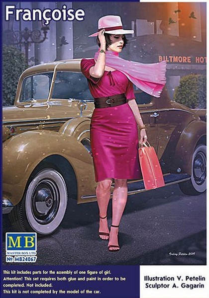 MB24067  фигуры  Dangerous Curves Series. Françoise  (1:24)