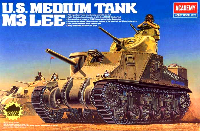 13206  техника и вооружение  M3 Lee (1:35)