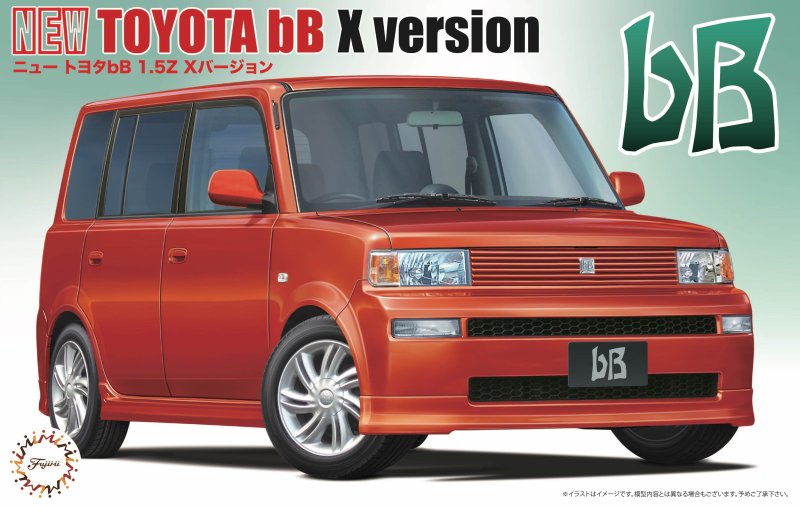 04739  автомобили и мотоциклы  TOYOTA bB X Version  (1:24)