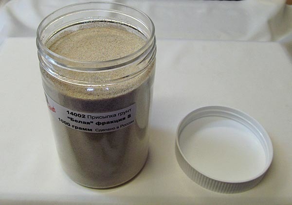 14002  нанесение эффектов  Присыпка грунт белая "S", 1000 гр.