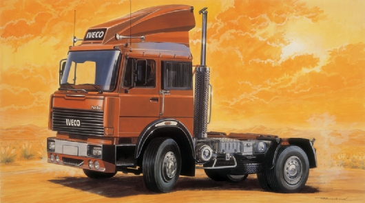 0767  автомобили и мотоциклы  IVECO 190.38 Cow Boy (1:24)