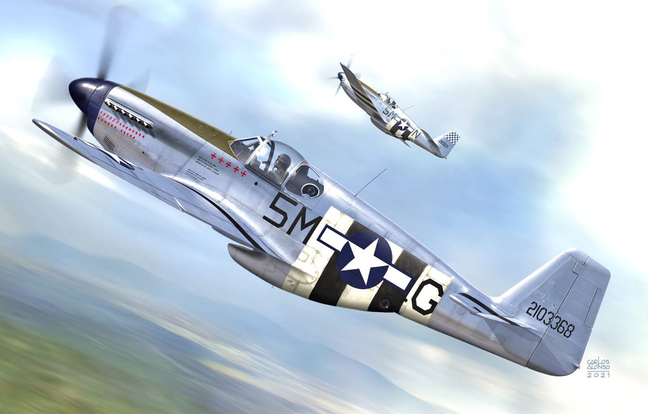 KPM0248  авиация  F-6C „Photo-recce Mustang“ Malcolm  (1:72)