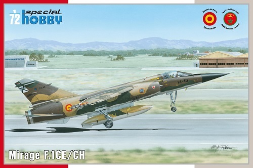 SH72289  авиация  Mirage F.1CE/CH  (1:72)