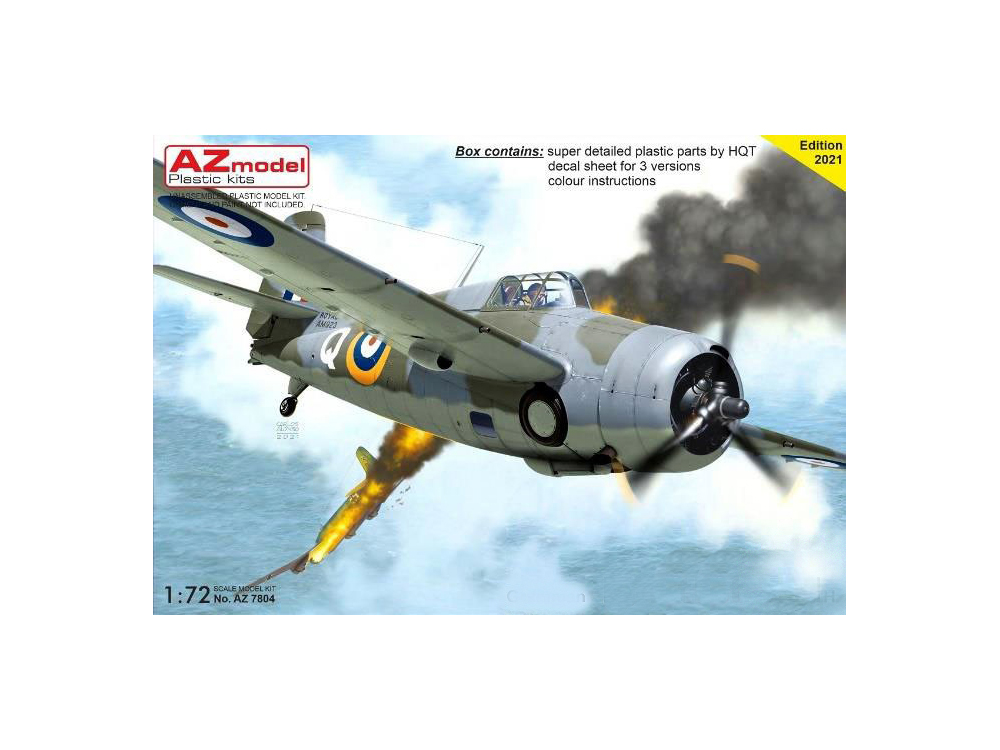 AZ7804  авиация  Martlet Mk.I  (1:72)