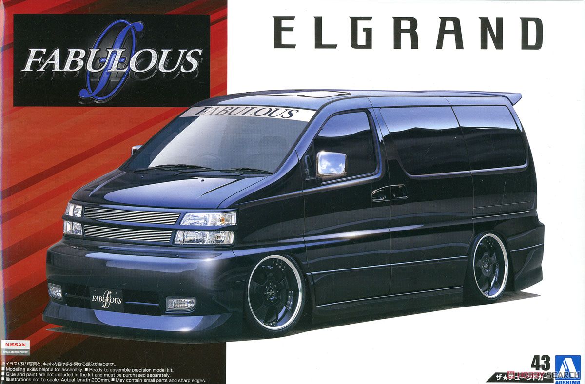 06530  автомобили и мотоциклы  Fabulous APE50 Elgrand '00  (1:24)