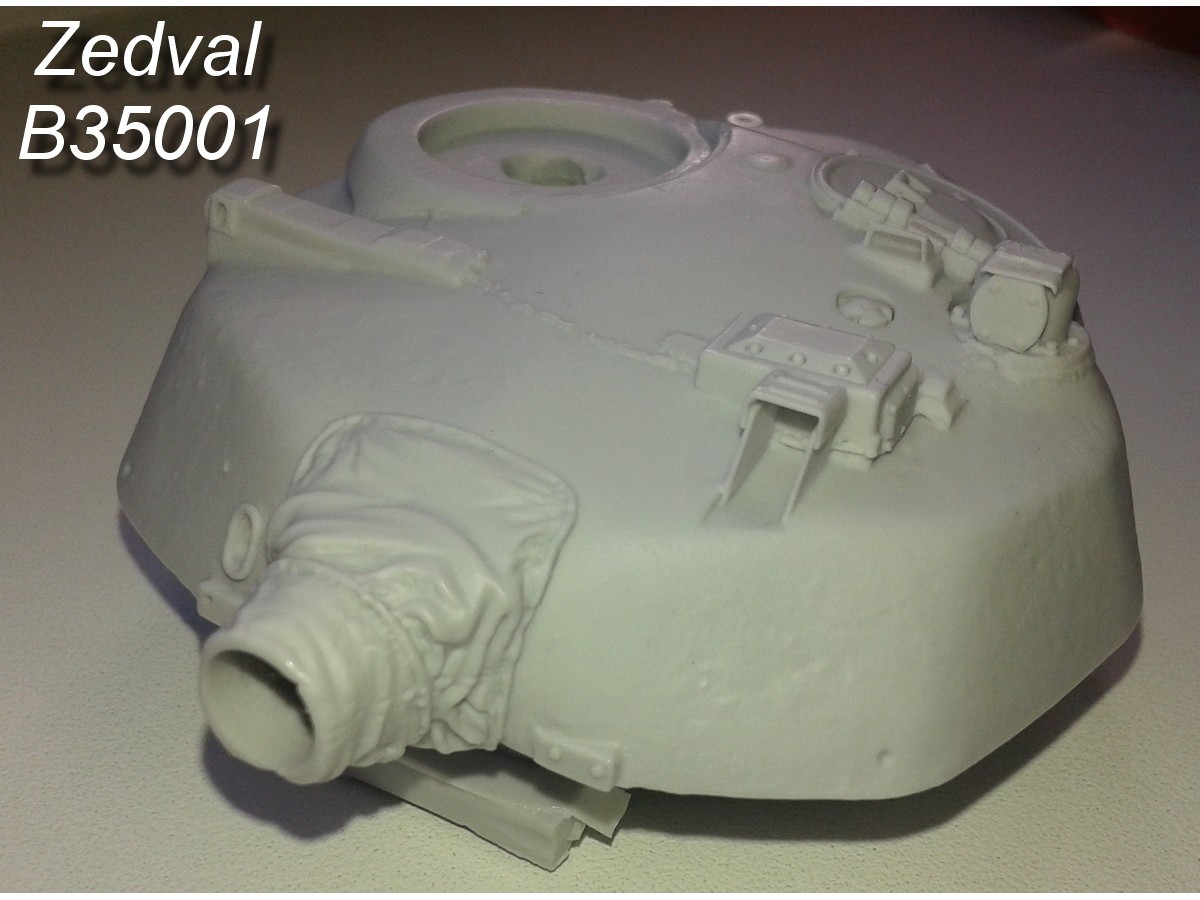 B35001  дополнения из смолы  Башня Танк-72 "Ур@л"  (1:35)