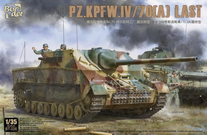 BT-026  техника и вооружение  Jagdpanzer IV L/70(A) Last  (1:35)