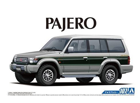 05710  автомобили и мотоциклы  Mitsubishi Pajero Super Exceed '91  (1:24)