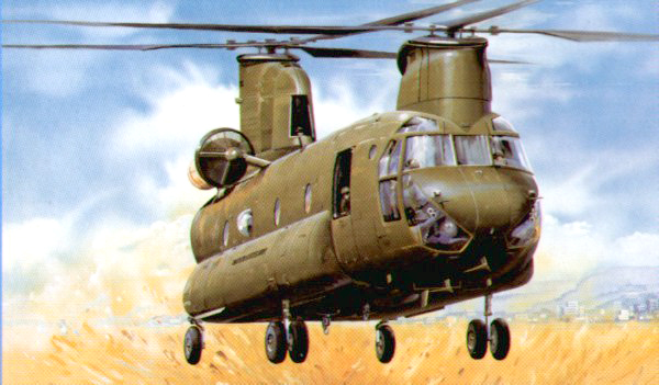 05105  авиация  CH-47D Chinook  (1:35)