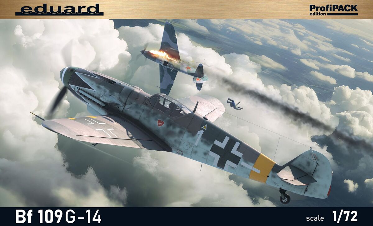 70161  авиация  Bf 109 G-14 ProfiPACK Edition  (1:72)