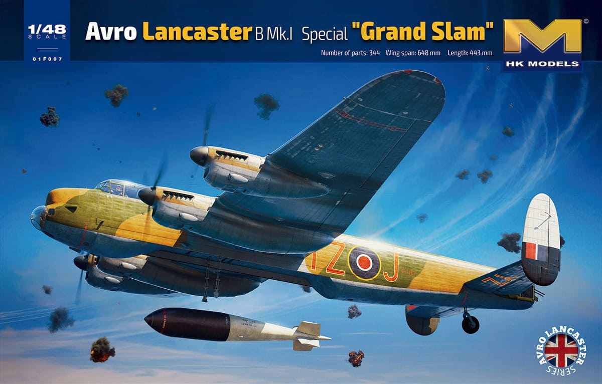 01F007  авиация  Avro Lancaster B Mk.I Special "Grand Slam"  (1:48)