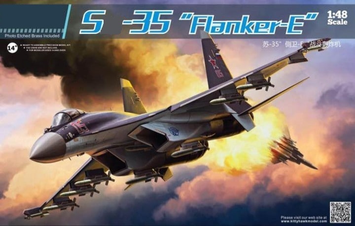 KH80142  авиация  ОКБ Сухого С-35 "Flanker-E"  (1:48)