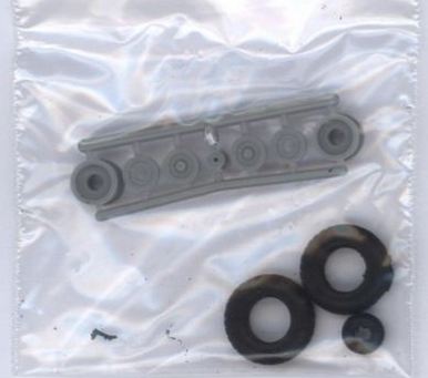 4807  дополнения из пластика  Rubber Wheels. Ya-7/9  (1:48)
