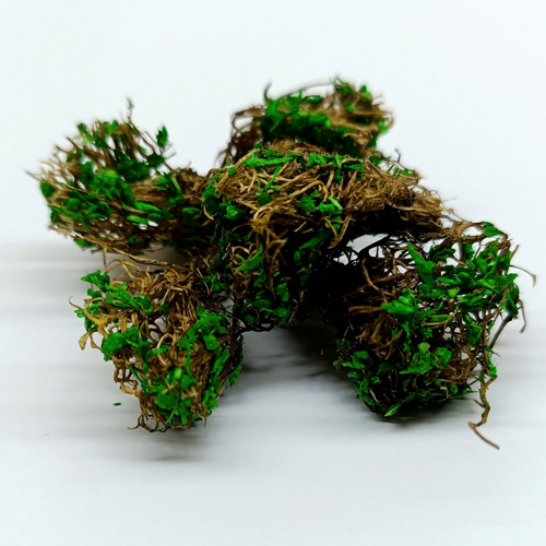 3031/4  материалы для диорам  Придорожные растения. 5 шт. Ярко-зелёные.