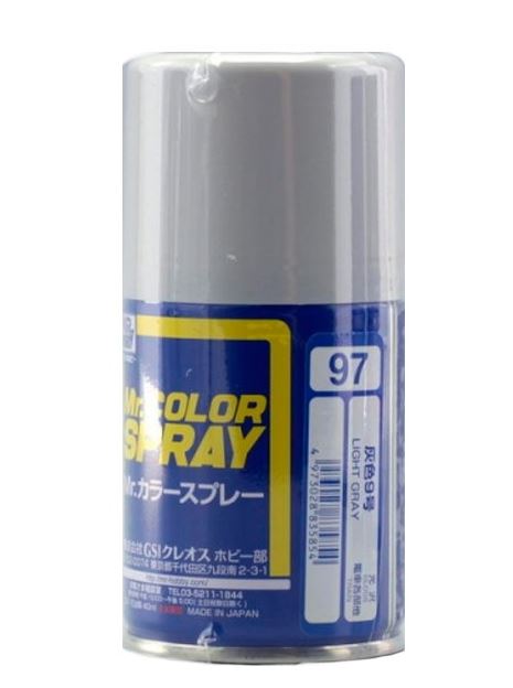 S 97  краска в баллончиках т.м. MR.HOBBY 100мл  LIGHT GRAY