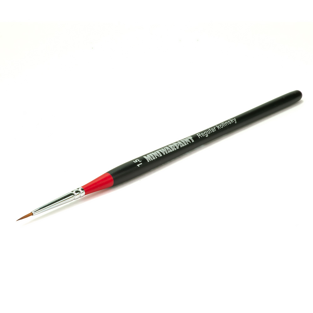 T-003  кисти  Кисть MiniWarPaint серии Regular №1,5