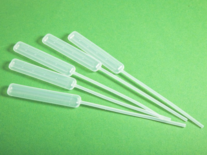 0012.15  инструменты для работы с краской  Пипетки разного объема для моделизма: 1 мл, 5 шт