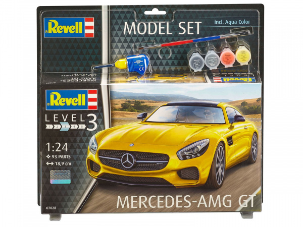 67028  автомобили и мотоциклы  Mercedes AMG GT MODEL SET  (1:24)