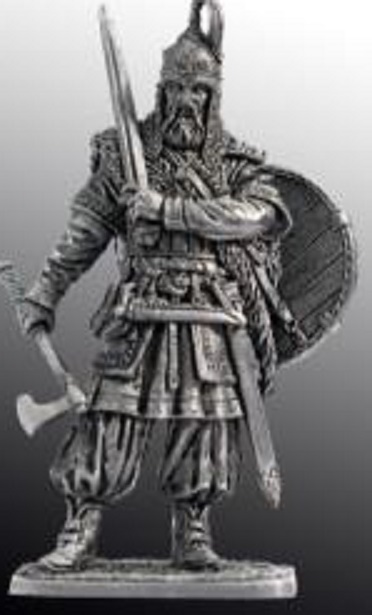 299 M  миниатюра  Свенельд- древнерусский княжеский воевода (920-977 гг.)