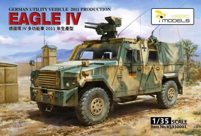 VS350001  техника и вооружение  German Utility Vehicle 2011 Production Eagle IV  (1:35)