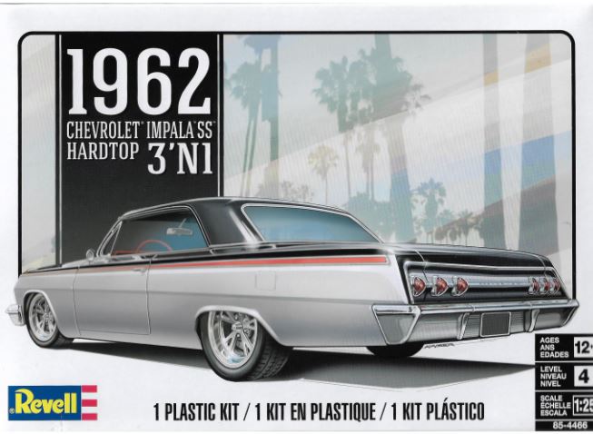 14466  автомобили и мотоциклы  '62 Chevy Impala 3 в 1  (1:25)