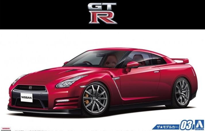 05154  автомобили и мотоциклы  Nissan R35 GT-R Pure Edition '14  (1:24)