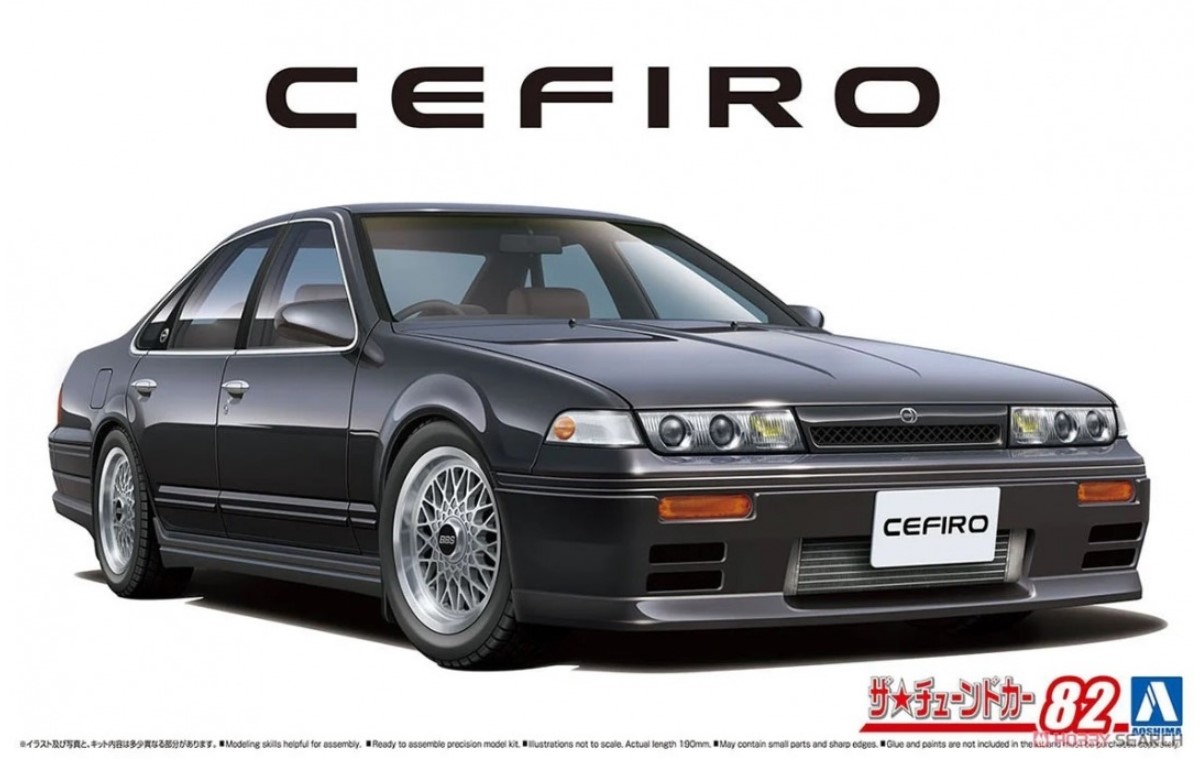 06673  автомобили и мотоциклы  NISSAN A31 CEFIRO 1991  (1:24)